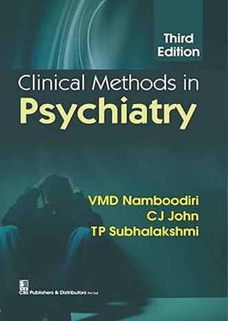 Clinical Methods In Psychiatry 3Ed (Pb 2020) 